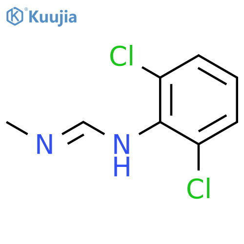 METHANIMIDAMIDE, N-(2,6-DICHLOROPHENYL)-N'-METHYL- structure