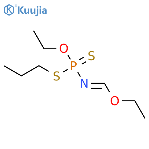 PHOSPHORAMIDODITHIOIC ACID, (ETHOXYMETHYLENE)-, O-ETHYL S-PROPYL ESTER structure