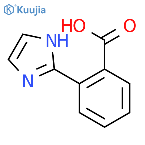 2-(1H-Imidazol-2-yl)benzoic acid structure
