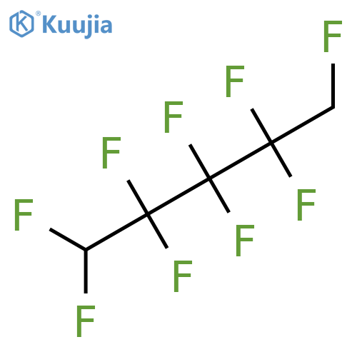 Pentane, 1,1,2,2,3,3,4,4,5-nonafluoro- structure