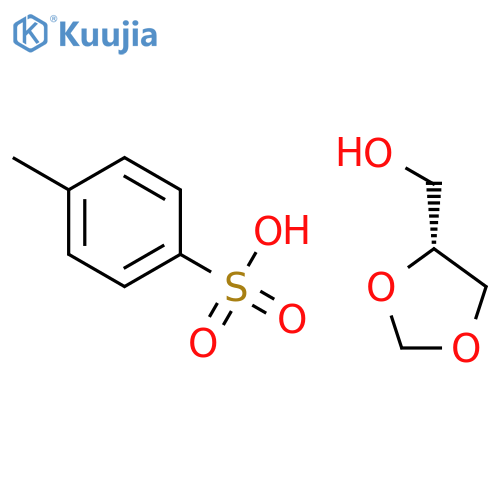 1,3-DIOXOLANE-4-METHANOL, 4-METHYLBENZENESULFONATE, (R)- structure