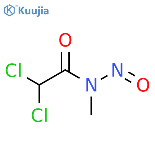 Acetamide, 2,2-dichloro-N-methyl-N-nitroso- structure