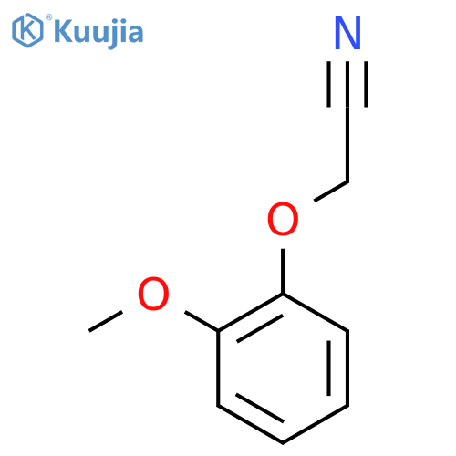 2-(2-Methoxyphenoxy)acetonitrile structure