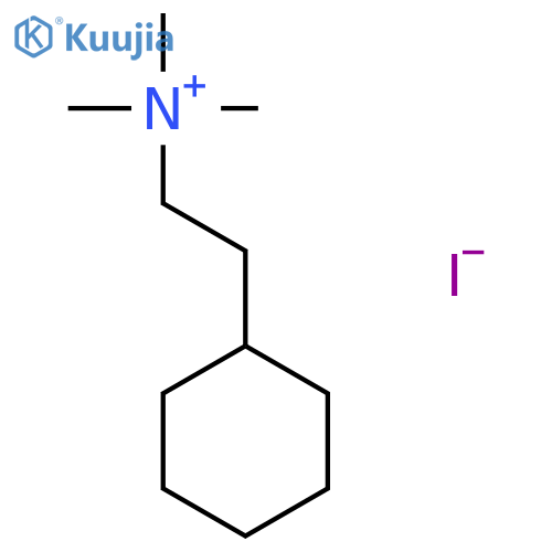 CYCLOHEXANEETHANAMINIUM, N,N,N-TRIMETHYL-, IODIDE structure