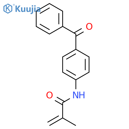 2-PROPENAMIDE, N-(4-BENZOYLPHENYL)-2-METHYL- structure