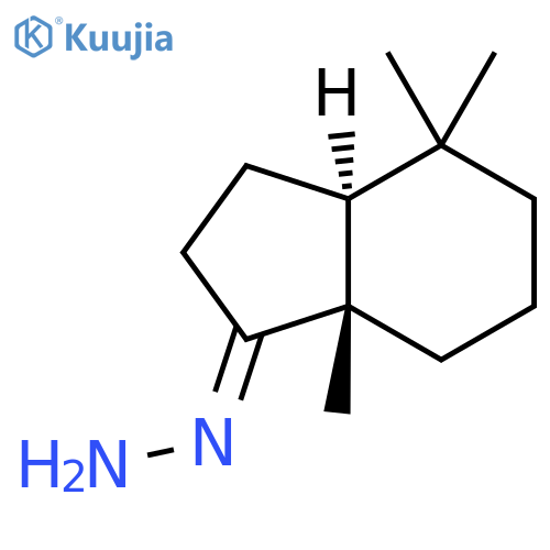 1H-Inden-1-one,octahydro-4,4,7a-trimethyl-,hydrazone,(1E,3aS,7aS)-(9CI) structure