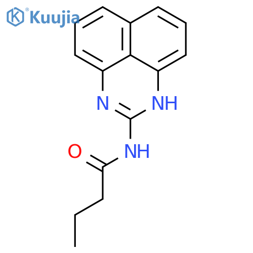 Butanamide, N-1H-perimidin-2-yl- structure