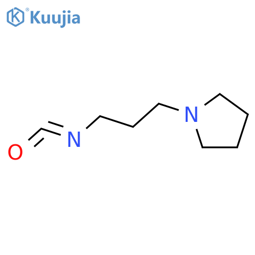 1-(3-isocyanatopropyl)pyrrolidine structure