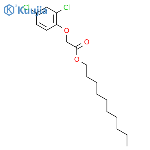 ACETIC ACID, (2,4-DICHLOROPHENOXY)-, DECYL ESTER structure