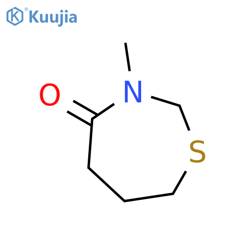 1,3-THIAZEPIN-4(5H)-ONE, TETRAHYDRO-3-METHYL- structure