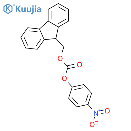 Carbonic acid, 9H-fluoren-9-ylmethyl 4-nitrophenyl ester structure