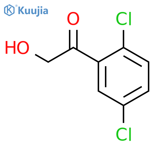 Ethanone, 1-(2,5-dichlorophenyl)-2-hydroxy- structure