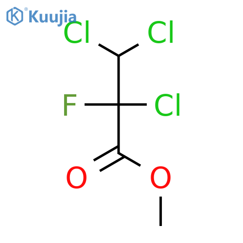 PROPANOIC ACID, 2,3,3-TRICHLORO-2-FLUORO-, METHYL ESTER structure
