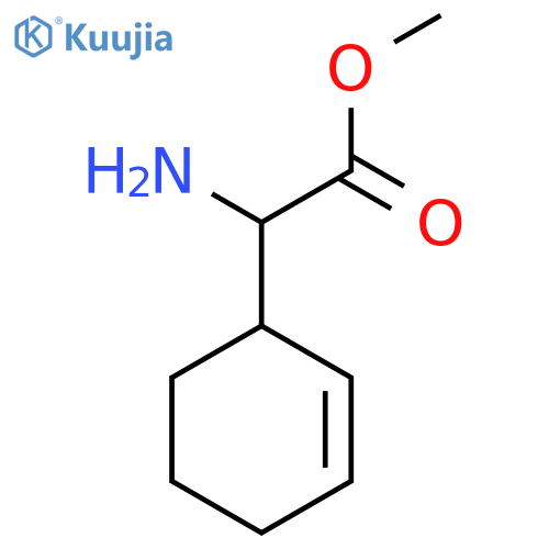 methyl 2-amino-2-(cyclohex-2-en-1-yl)acetate structure