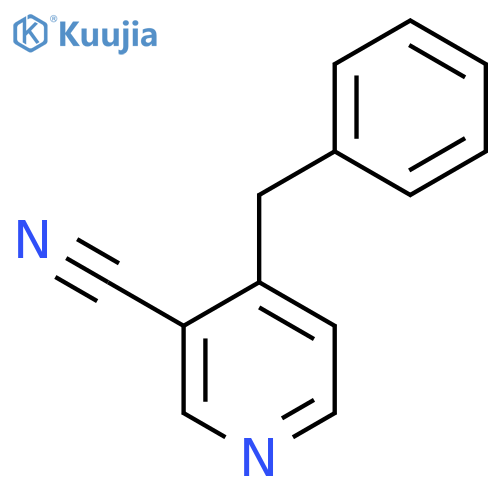 4-Benzylnicotinonitrile structure