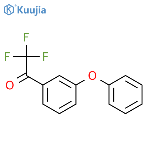 2,2,2-trifluoro-1-(3-phenoxyphenyl)ethan-1-one structure