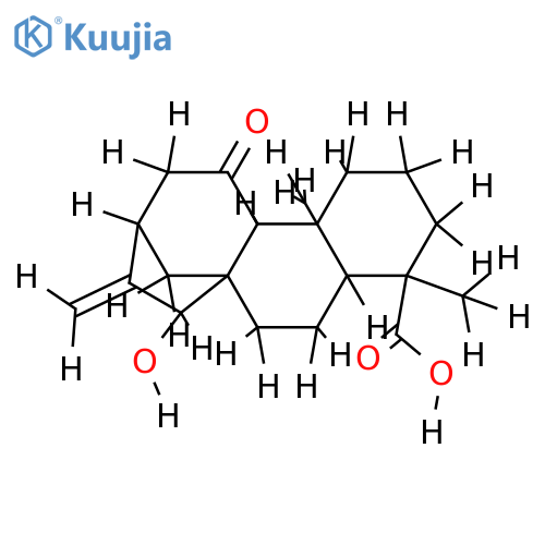 11, 15-Dihydroxy-16-kauren-19-oic acid-11-Ketone structure