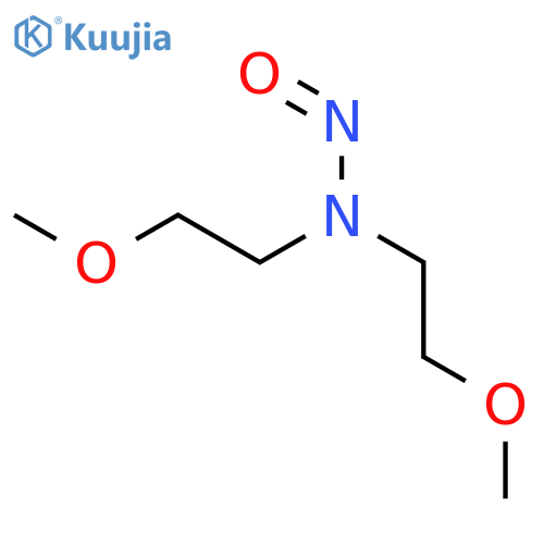 bis(2-methoxyethyl)(nitroso)amine structure
