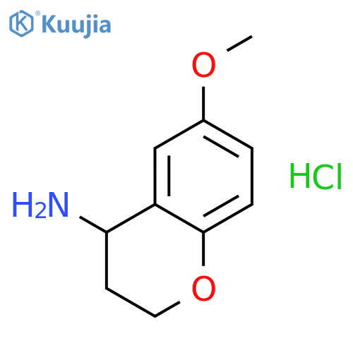 6-Methoxychroman-4-amine hydrochloride structure
