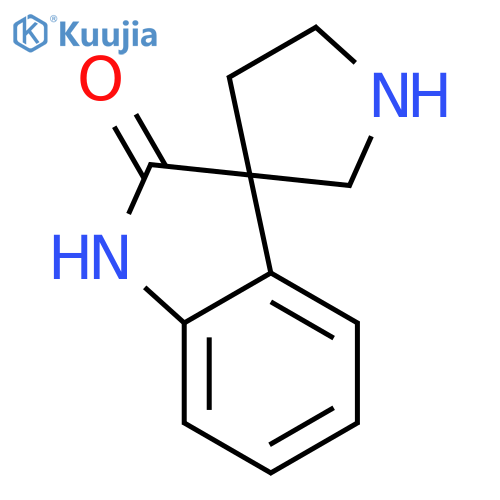 1,2-dihydrospiro[indole-3,3'-pyrrolidine]-2-one structure