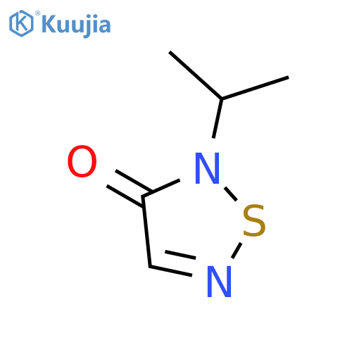 1,2,5-THIADIAZOL-3(2H)-ONE, 2-(1-METHYLETHYL)- structure
