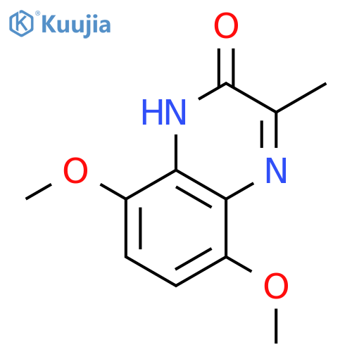 5,8-dimethoxy-3-methyl-1h-quinoxalin-2-one structure