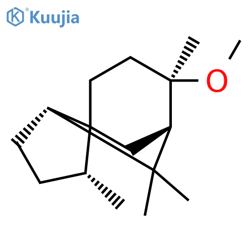 1H-3a,7-Methanoazulene,octahydro-6-methoxy-3,6,8,8-tetramethyl-, (3R,3aS,6R,7R,8aS)- structure