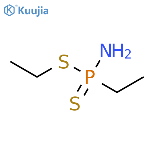 PHOSPHONAMIDODITHIOIC ACID, P-ETHYL-, ETHYL ESTER structure