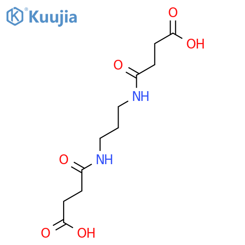 Butanoic acid, 4,4'-(1,3-propanediyldiimino)bis[4-oxo- structure