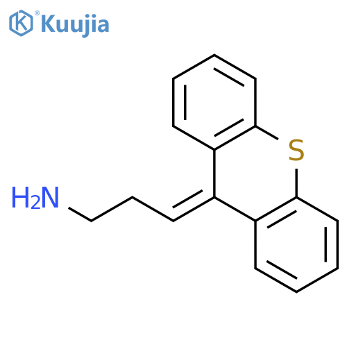 3-(9H-Thioxanthen-9-ylidene)propan-1-amine structure