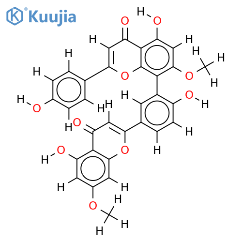 7,7''-di-O-methylamentoflavone structure