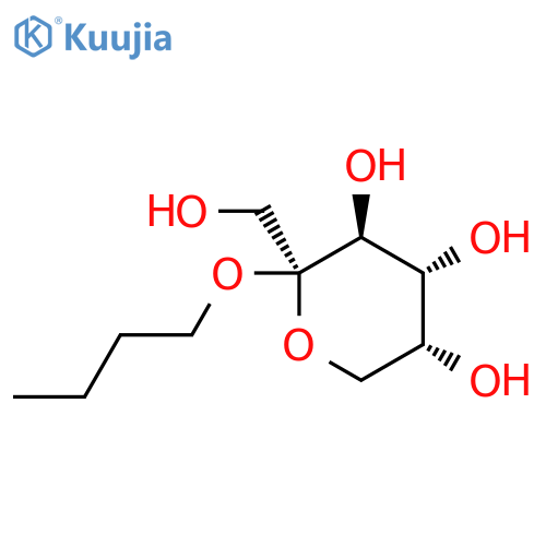 butyl beta-D-fructopyranoside structure