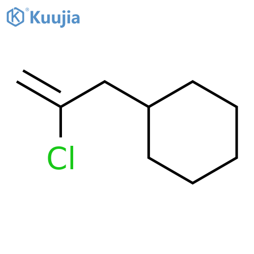 Cyclohexane, (2-chloro-2-propenyl)- structure