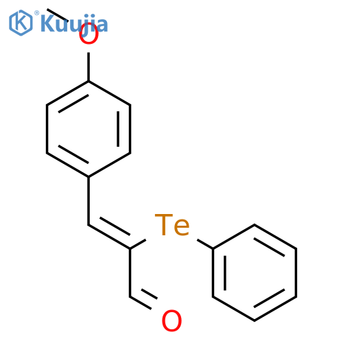 2-Propenal, 3-(4-methoxyphenyl)-2-(phenyltelluro)-, (2Z)- structure