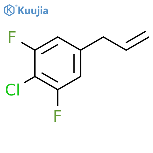 BENZENE, 2-CHLORO-1,3-DIFLUORO-5-(2-PROPENYL)- structure