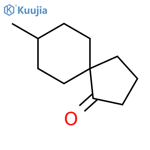 SPIRO[4.5]DECAN-1-ONE, 8-METHYL- structure