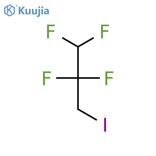 3-IODO-1,1,2,2-TETRAFLUOROPROPANE structure