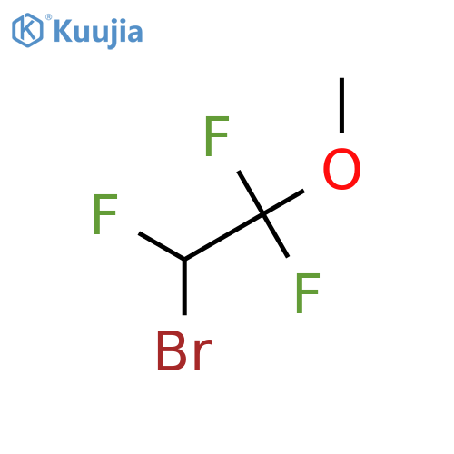 Ethane,2-bromo-1,1,2-trifluoro-1-methoxy- structure