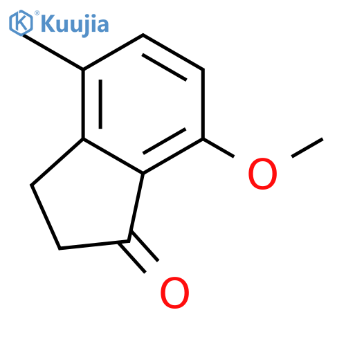 7-Methoxy-4-methyl-2,3-dihydro-1H-inden-1-one structure