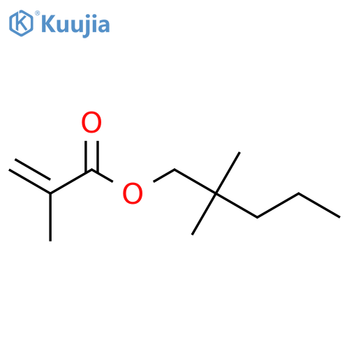 2,2-dimethylpentyl methacrylate structure