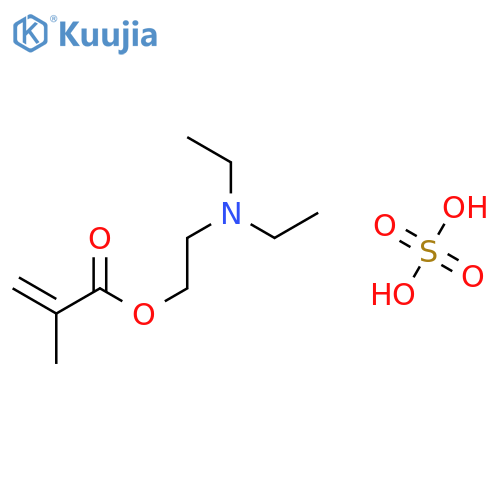 2-(diethylamino)ethyl 2-methylprop-2-enoate sulfate structure