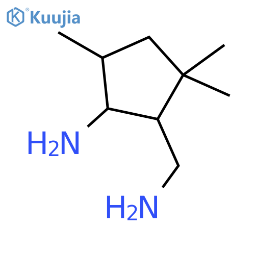 2-(aminomethyl)-3,3,5-trimethylcyclopentan-1-amine structure