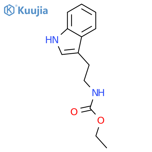 N10-(Ethoxycarbonyl)tryptamine structure