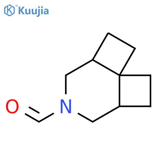 6-Azatricyclo[6.2.0.01,4]decane-6-carboxaldehyde structure