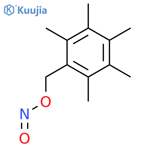 Nitrous acid, (pentamethylphenyl)methyl ester structure