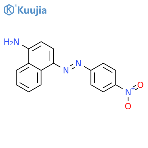1-Naphthalenamine,4-[2-(4-nitrophenyl)diazenyl]- structure