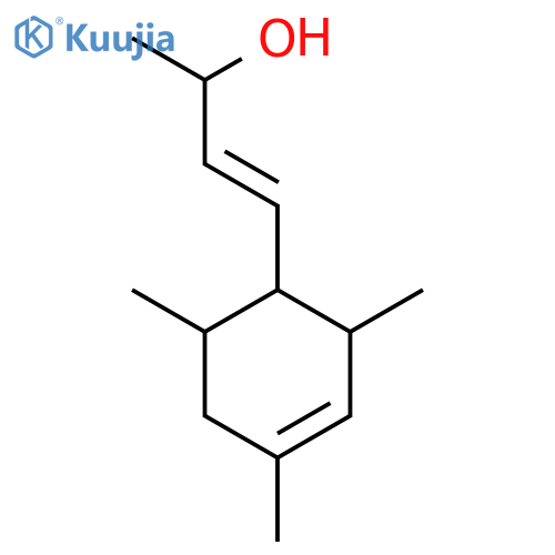 4-(2,4,6-trimethyl-3-cyclohexen-1-yl)-3-buten-2-ol structure
