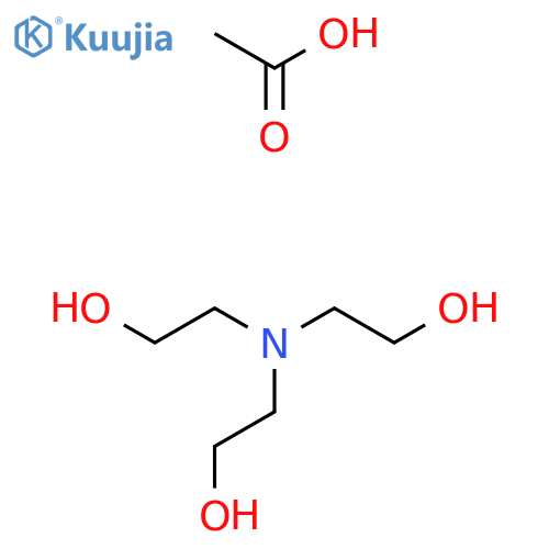Triethanolamine acetate structure