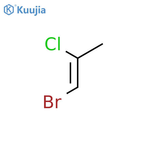 1-bromo-2-chloropropene structure