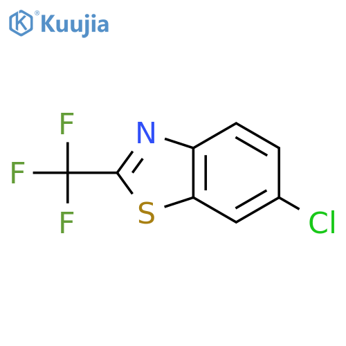 6-chloro-2-(trifluoromethyl)-1,3-benzothiazole structure